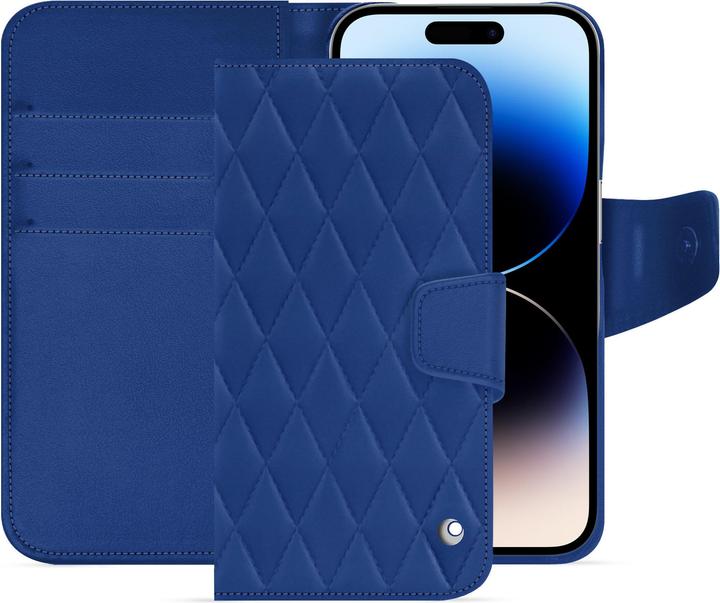 Bleu océan - Couture ( Nappa - Pantone #15458a)