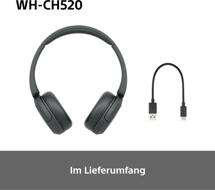 Actual product image Sony WH-CH520 (No noise cancellation, 50 h, Wireless)