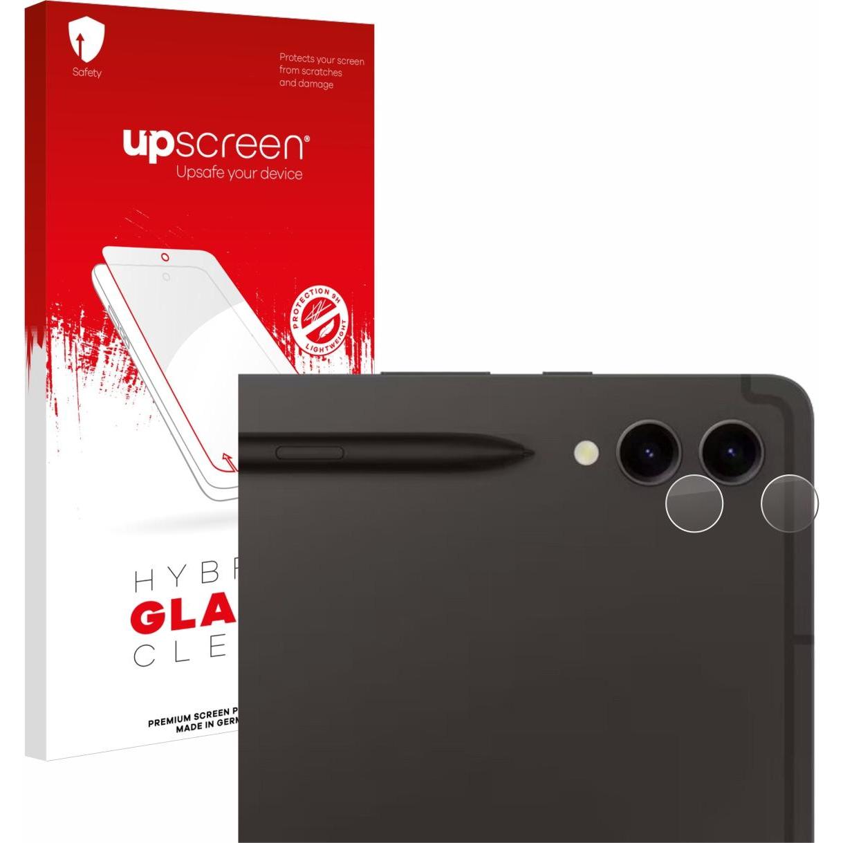 upscreen Scratch Shield Panzerglasfolie (1 Stück, Galaxy Tab S9 Plus), Tablet Schutzfolie