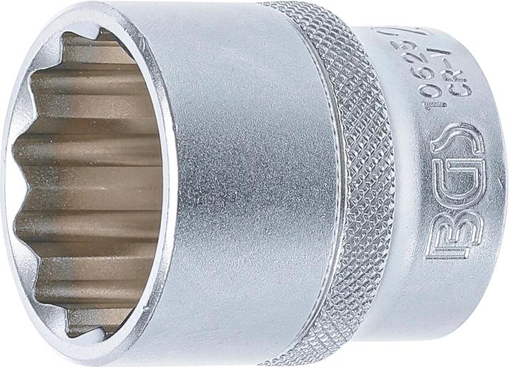 Produktbild BGS Steckschlüssel-Einsatz Zwölfkant Antrieb Innenvierkant 12,5 mm (1/2") SW 28 mm (28 mm)