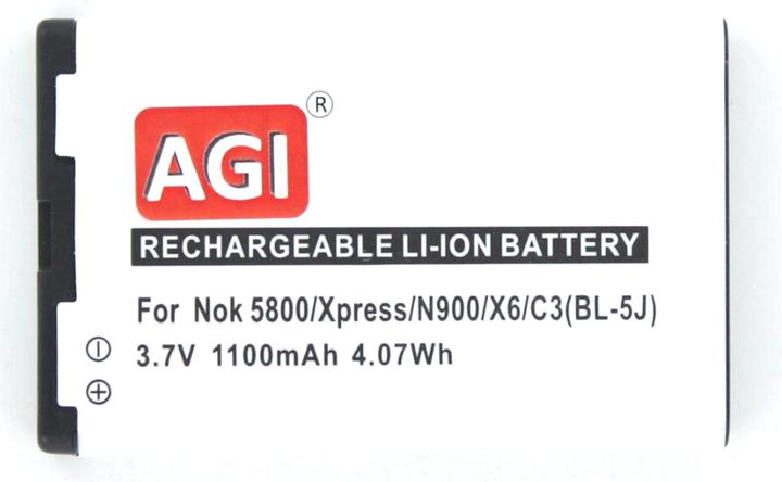 Produktbild AGI Akku kompatibel mit Nokia RM-1019 - Akku - 1.000 mAh