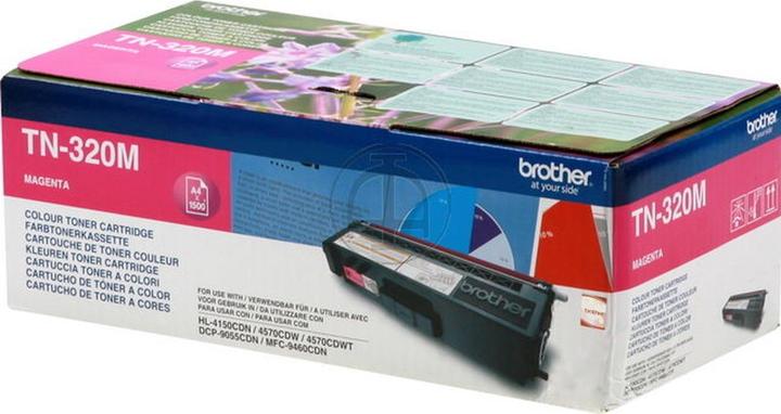 Produktbild Brother TN320M Toner magenta 1500 Seiten ISO/IEC 19798 Magenta (M)