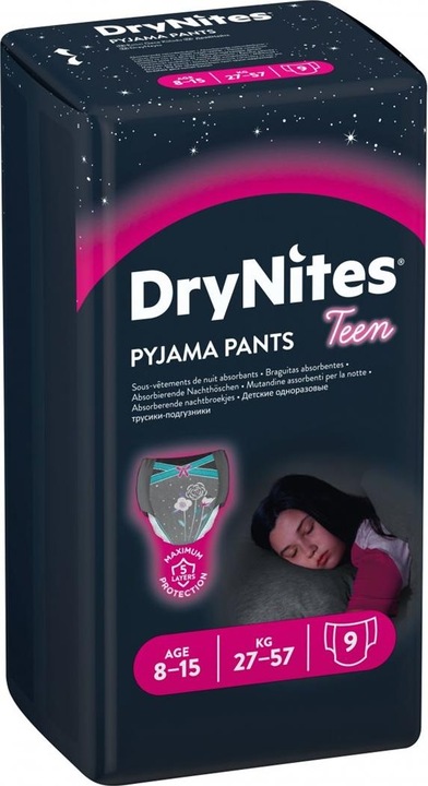 Huggies DryNites (Size L, Monthly box, 9 Piece)
