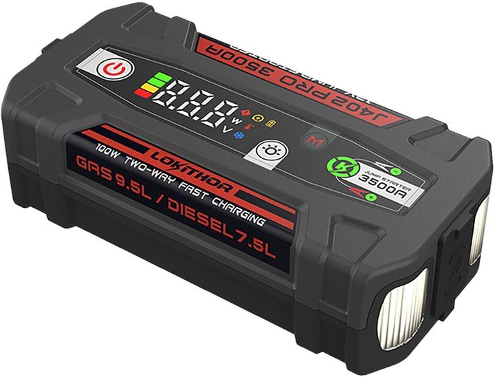 Lokithor Starterbatterie (3500 A, 7400 mAh)