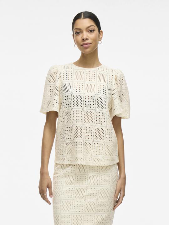 Produktbild Vila Rundhals Oberteil mit kurzen Ärmeln (S)