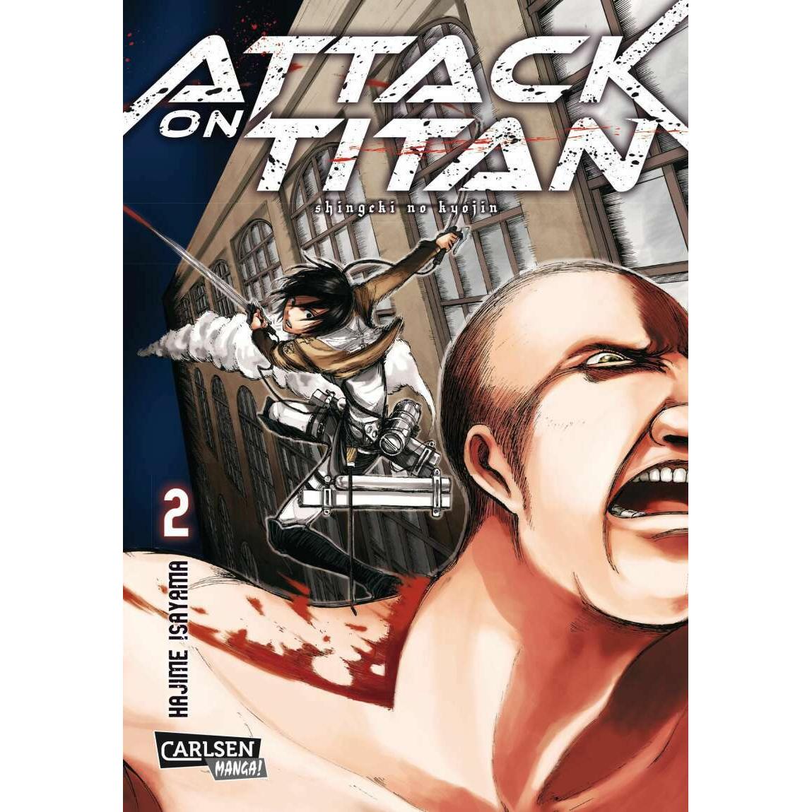 Attack on Titan, Band 2, Belletristik von Hajime Isayama