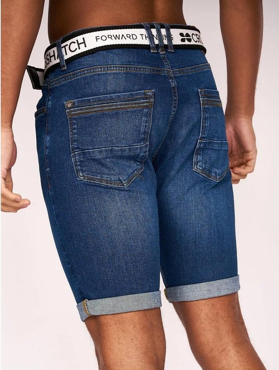 Immagine prodotto Crosshatch Pantaloncini di jeans Reestier Uomo (32)