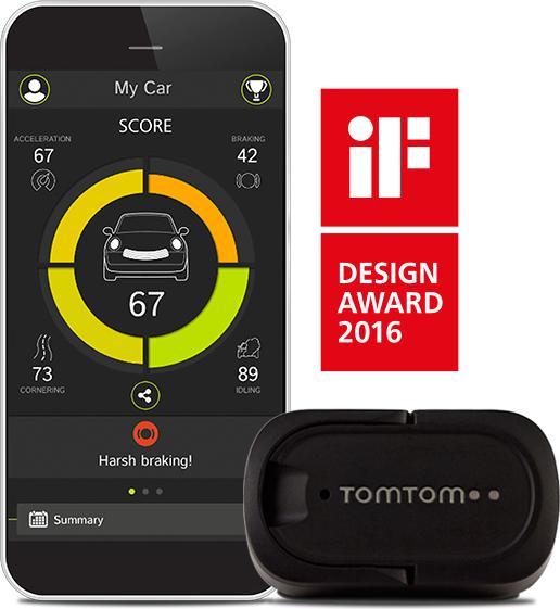 Actual product image TomTom Driving analyser OBD dongle