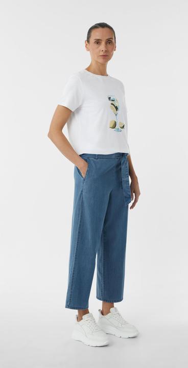 Actual product image Comma Jeans-Hose Jeans-Culotte aus fliessendem Lyocellmix (46)