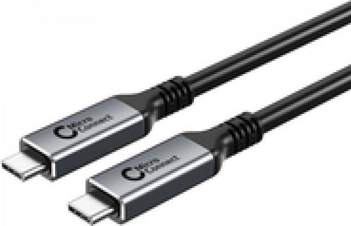 Actual product image MicroConnect USB3.2CC5 USB Cable 5 m USB 3.2 Gen 2 (3.1 Gen 2) USB C Black (5 m, USB 3.2 Gen 2, 20 W)