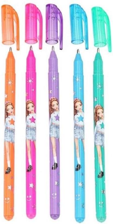 Produktbild Depesche Glitzerstifte (Blau, Pink, Grün, Orange, Lila, 5 x)