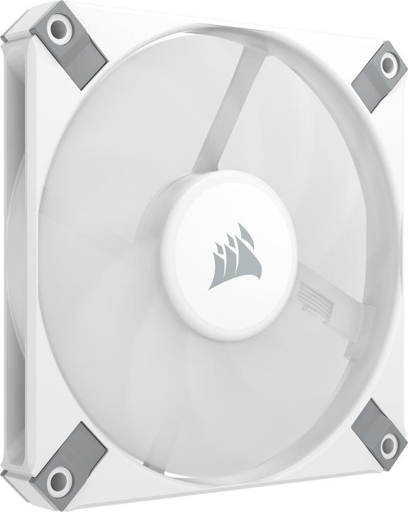 Produktbild Corsair AFS Series, AF120 SLIM WHITE, 120mmx15mm Fluid Dynamic Fan, Single Pack (120 mm, 1x)