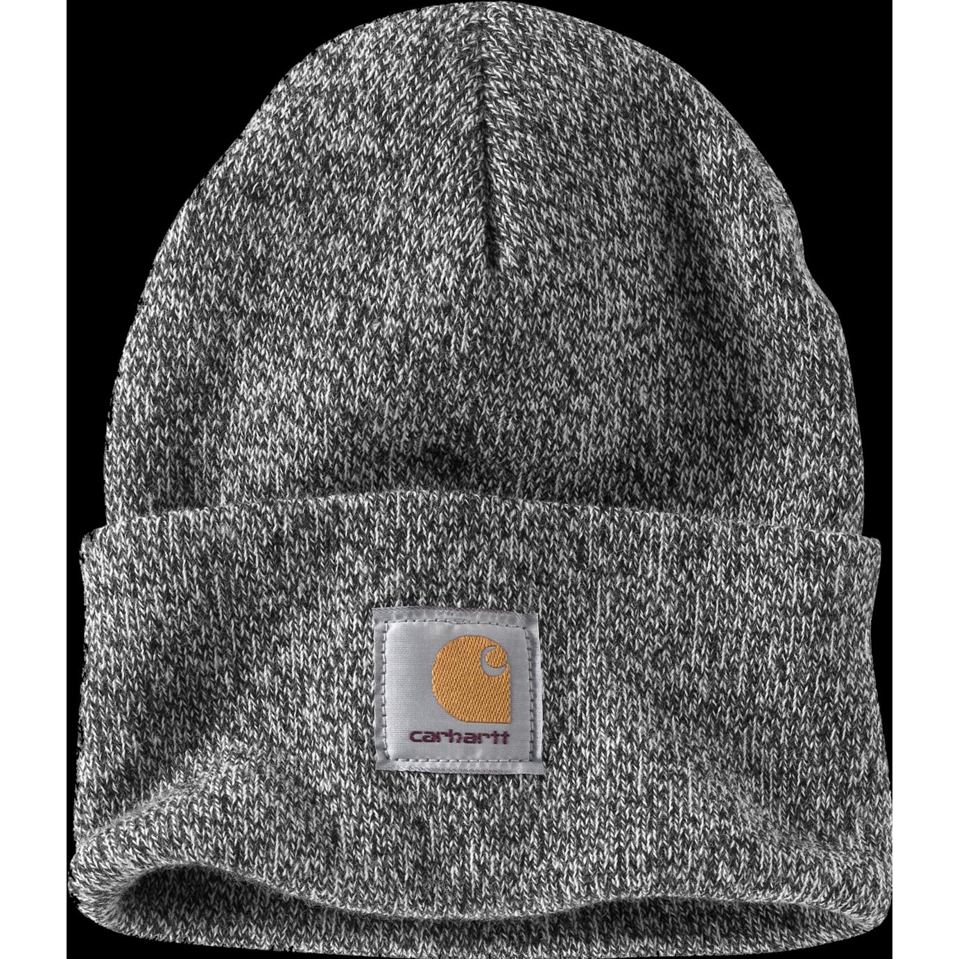 Carhartt, Herren, Mütze, A18 Beanie, Schwarz, Weiss