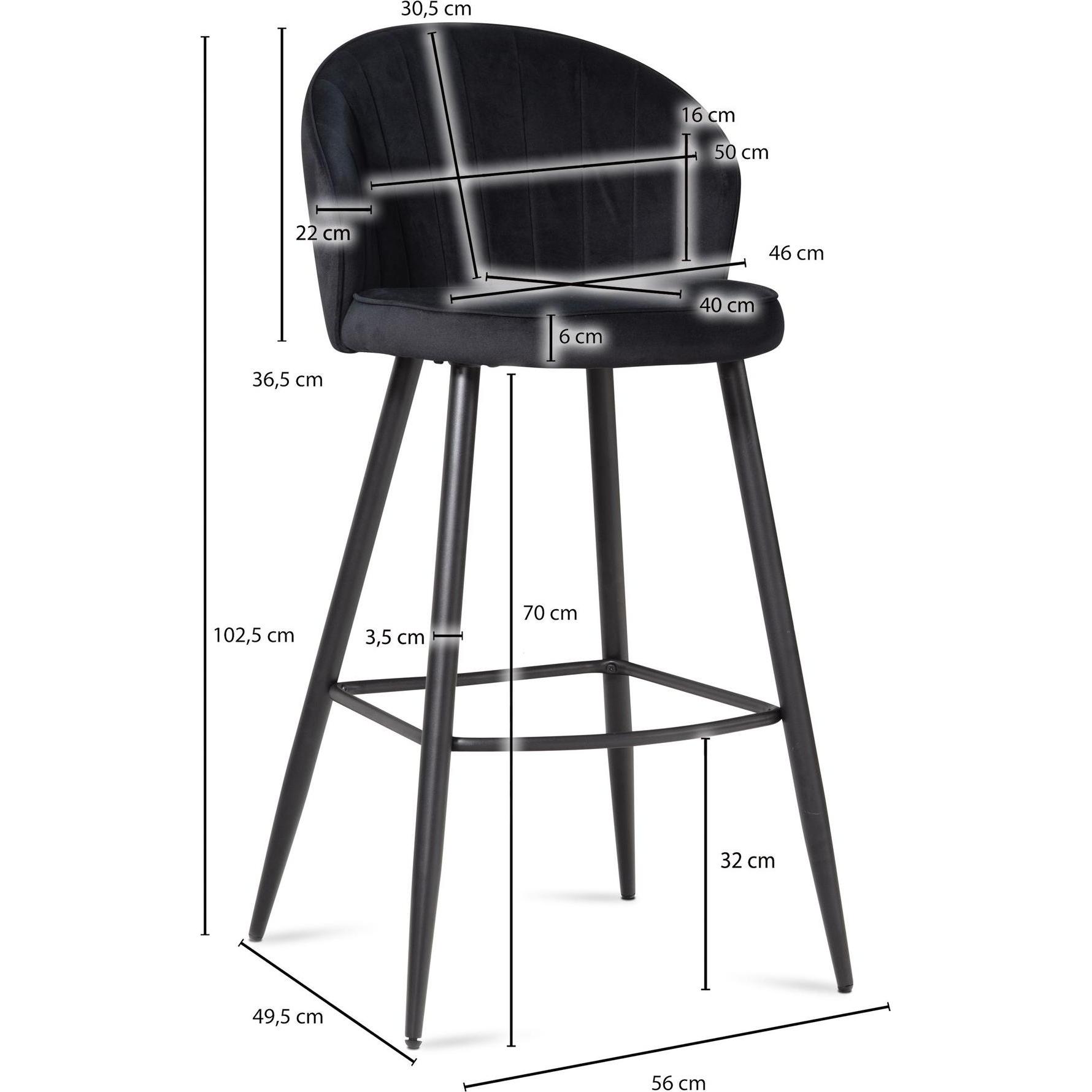 Thumbnail - FineBuy, Barhocker, 2er Set Barhocker