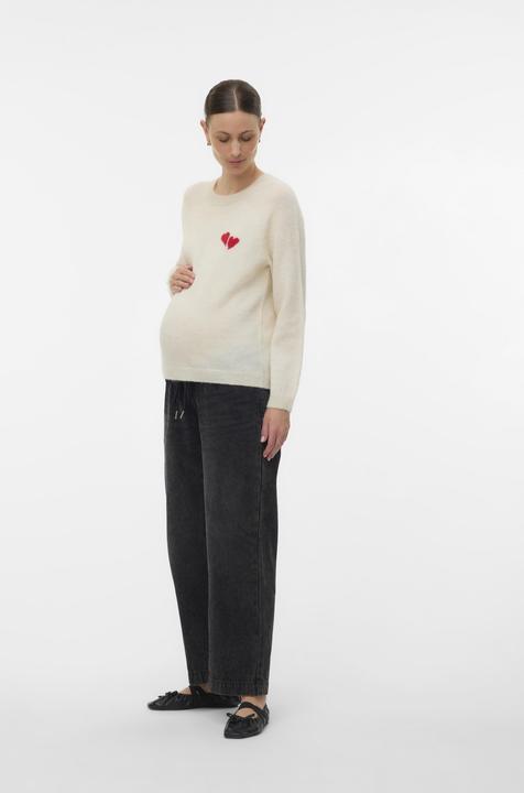 Immagine prodotto Vero Moda Maternity Normal geschnitten Rundhals Pullover Strickpullover (XS)