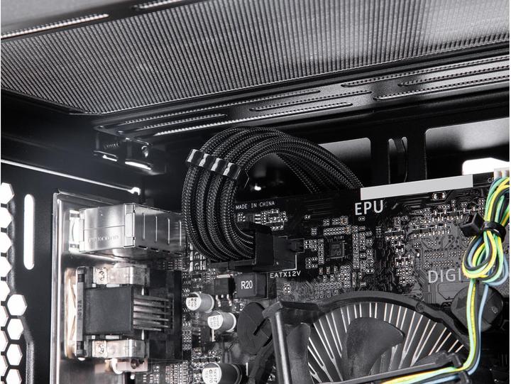 Produktbild Delock PSU Verlängerungskabel Set 30 cm 6-teilig Sleeved mit (30 cm)