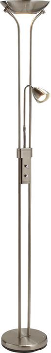 Actual product image Markslöjd MARKSLOJD Detroit 2L floor lamp stainless steel (173 lm, GU10)