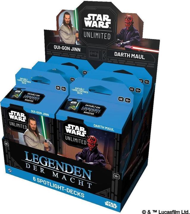 Produktbild FFG Star Wars Unlimited - Legenden der Macht (Deutsch)