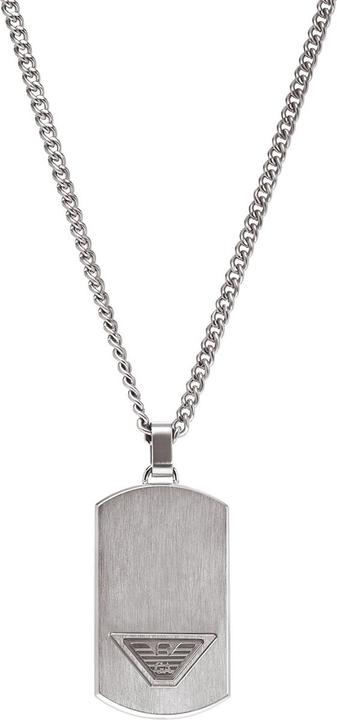 Immagine prodotto Emporio Armani Collana con logo dell'aquila (Acciaio inossidabile, 52,5 cm)