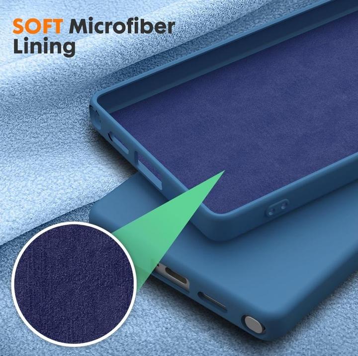 Actual product image Screenguard Liquid Silicone Case Hülle (Samsung Galaxy S25 Ultra)