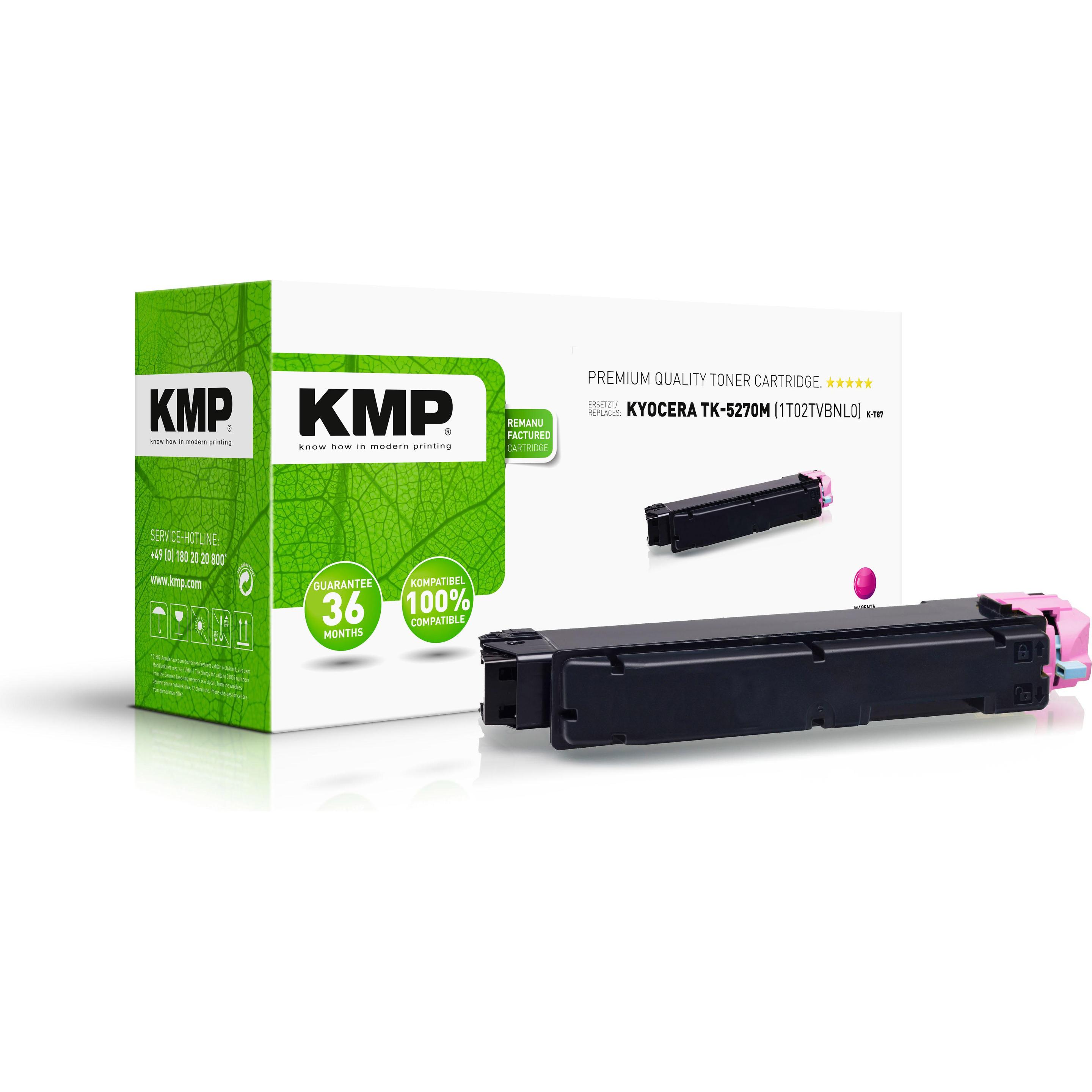 KMP, Toner, Toner ersetzt TK5270M (M)