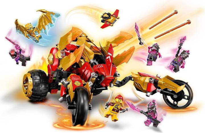 Productafbeelding LEGO Kai's Gouden Draken Raider (71773, LEGO Ninjago)
