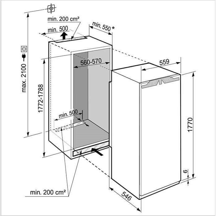Produktbild Liebherr IRBd 5151 (276 l)