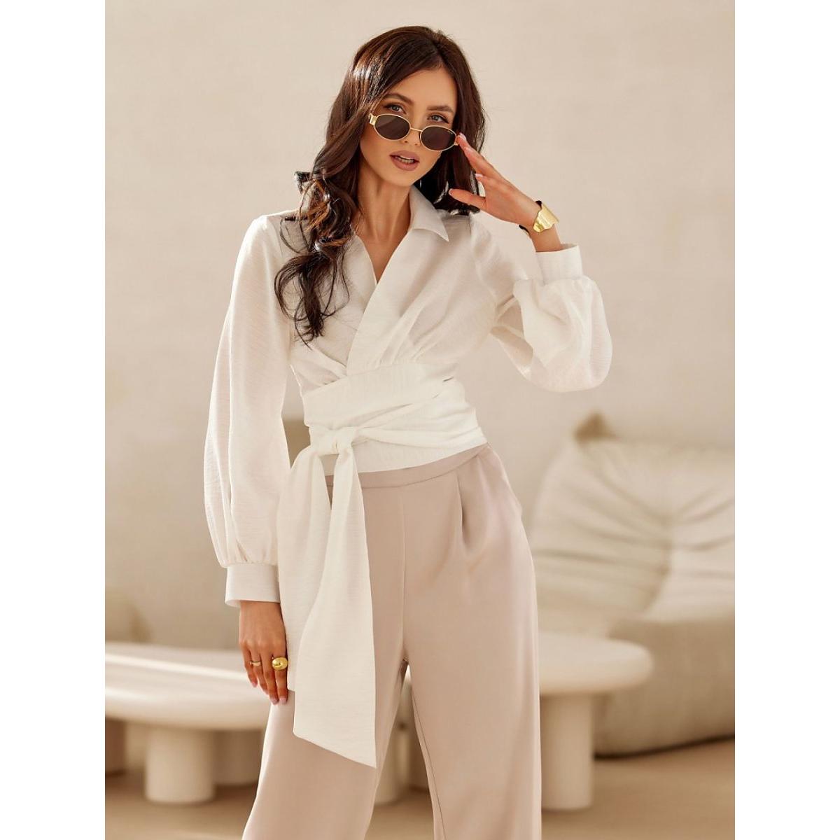 Roco Fashion, Bluse, Bluse, Beige, (40)