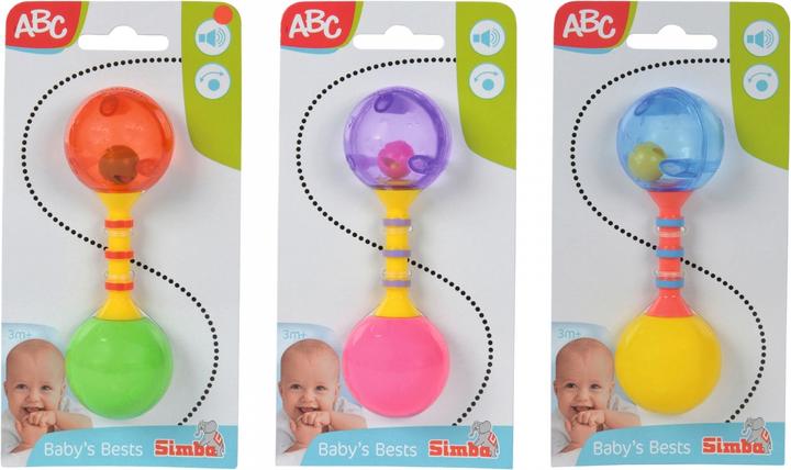 Productafbeelding Simba Dickie Vertriebs GmbH ABC Eerste rammelaar, Sort