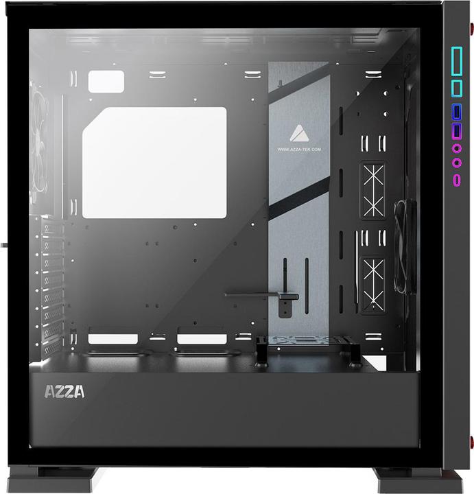 Immagine prodotto Linkworld Geh Fulltower ATX Zircon 7000B B/Win-Glas 2xUSB 3.0 - Full Tower - PC - Metallo - (ATX, mATX)