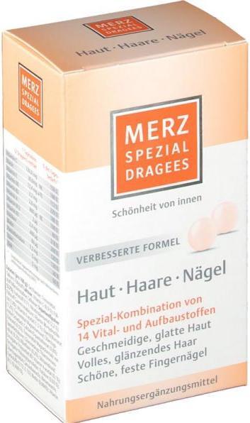 Produktbild Merz Spezial Haut Haare Nägel Dragée (60 Stück, Dragee, 133 g)