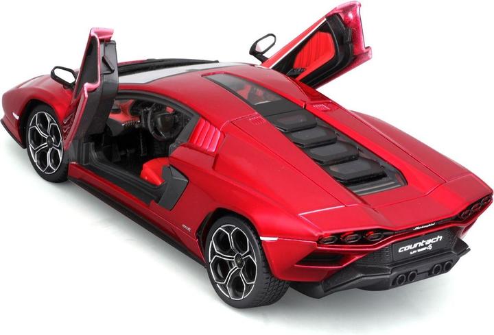 Productafbeelding Bburago Lamborghini Countach LPI 800-4 1/24 rood