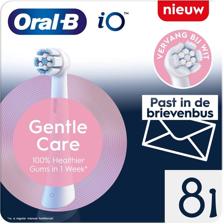 Actual product image Oral-B iO Sanfte Reinigung, Original Aufsteckbürsten (8 x)