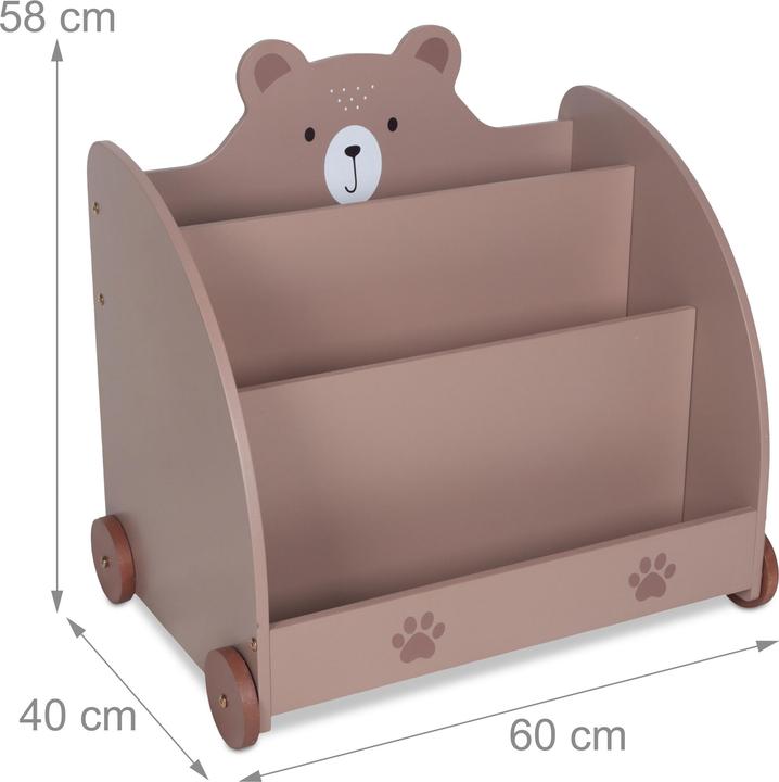 Actual product image Relaxdays Bookcase