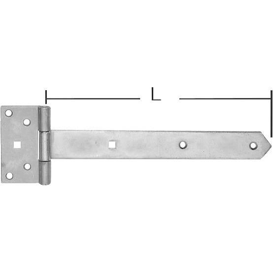 Magni, Baubeschläge + Holzverbinder, Pollmann Baubeschläge 1126500 Kreuzgehänge schwer 500 mm, hell verzinkt, 2 Stück (2...