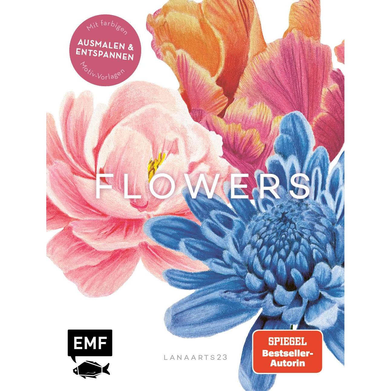 Thumbnail - Flowers mit Lana: Ausmalen und entspannen mit Lanaarts23, Ratgeber von Lanaarts23