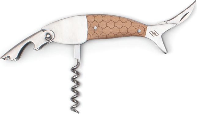 Produktbild Gentlemen's Hardware Fish shaped Waiter's Corkscrew (Korkenzieher)