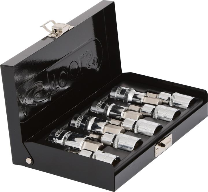 Actual product image KS Tools 1/2" CHROMEplus bit socket set short (14 mm, 15 mm, 16 mm, 17 mm)