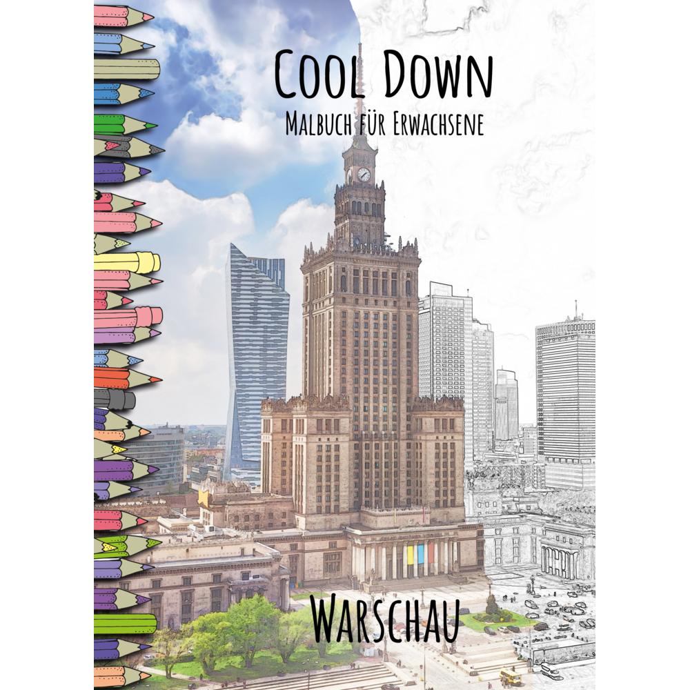 Herpers :Cool Down Malbuch für Erwachs