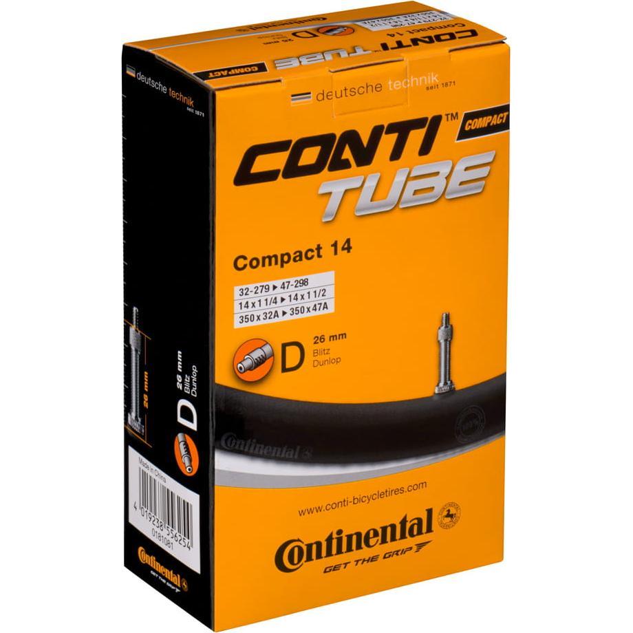 Continental, Veloschlauch, (Presta (SV), 14", 26 mm)