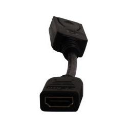 Thumbnail - Art KABADA DP/HD AL-OEM-84 cable gender changer DisplayPort HDMI Black (HDMI, 1 cm), Data + Video Adapter, Schwarz