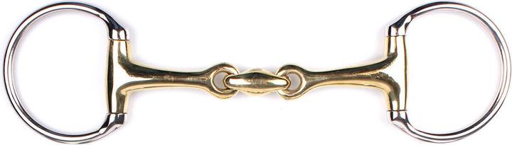 Image du produit Qhp Mors à olive double brisure en maillechort argentan