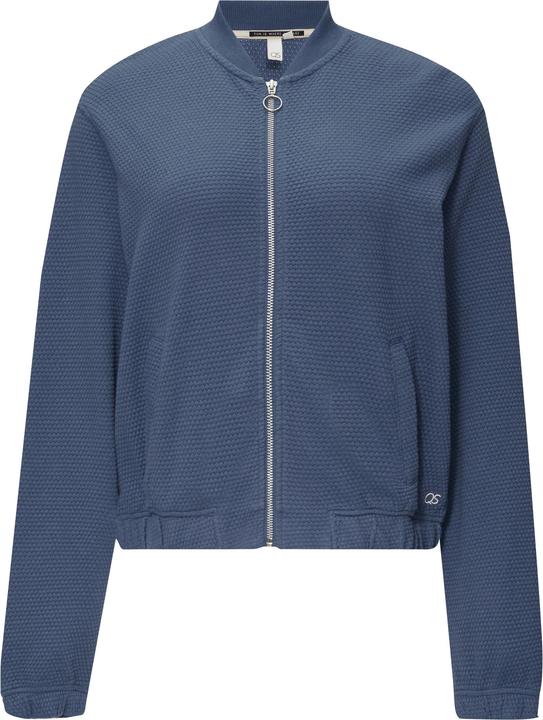 Produktbild s.Oliver Sweatshirt Strukturierter Sweat-Blouson aus Baumwollmix (XL)