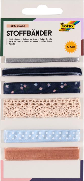 Folia Fabric ribbons mix