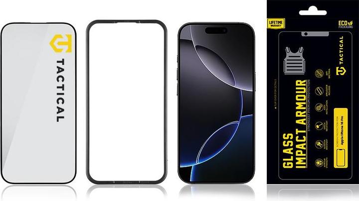 Immagine prodotto Tactical Protective glass Apple iPhone 16 Pro Glass Impact Armou (1 pz., Apple iPhone 16 Pro)