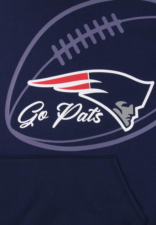 Produktbild Recovered Re:covered Fleece Hoody - PATCHES New England Patriots - L (L)