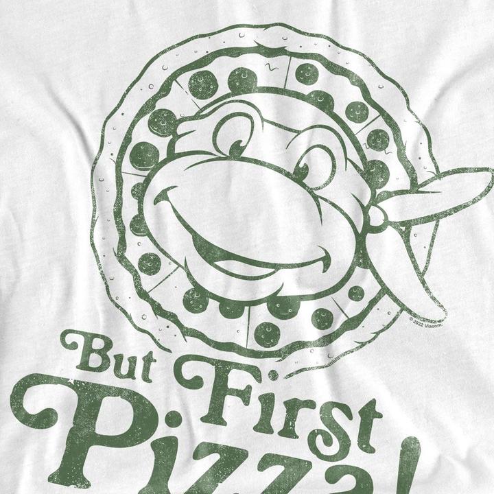 Produktbild Teenage Mutant NT But First Pizza TShirt (L)