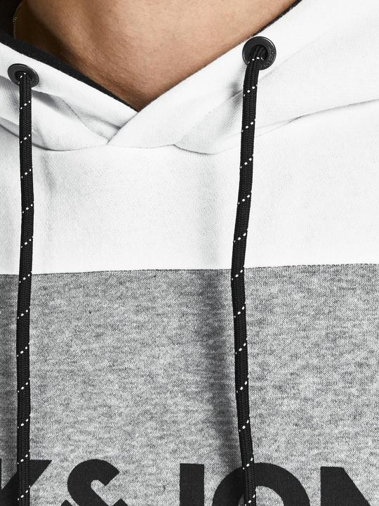 Image du produit Jack & Jones Sweat à capuche avec logo à blocage de couleur (XL)