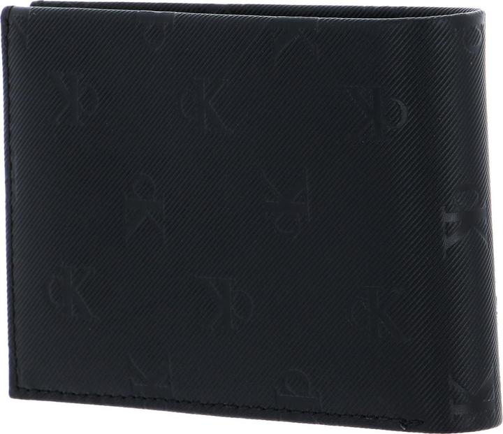 Actual product image Calvin Klein CKJ Monogram Soft Bifold AOP