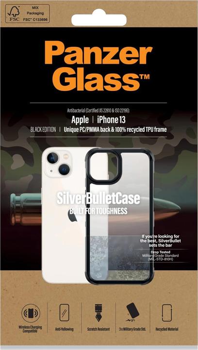 Immagine prodotto PanzerGlass 0319 Copertura protettiva del telefono cellulare trasparente (Apple iPhone 13)